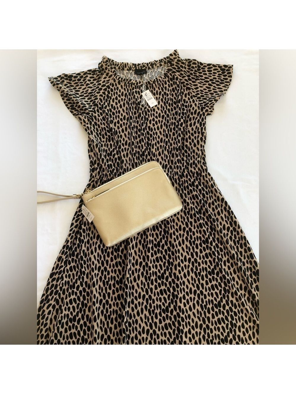 NWT Talbots Size XS Jersey Fit and Flare Dress